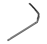 LR076576 - Body: Belt Molding for Land Rover: Discovery Sport Image