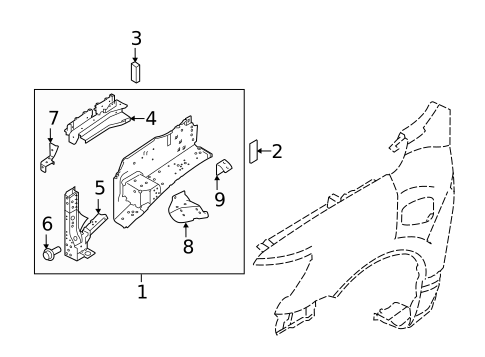 Inner Components for 2018 Nissan TITAN XD #0
