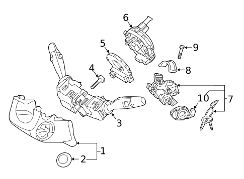 Switches for 2019 Kia Sorento #1