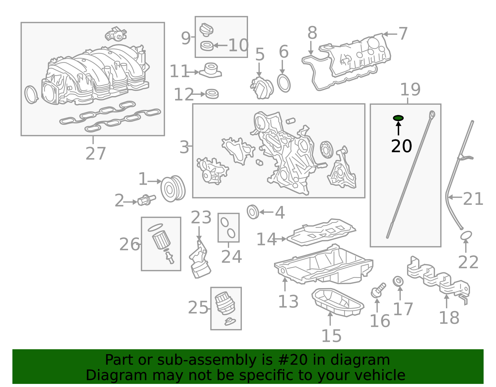 19005 96741-19005 - 2001-2024 Lexus - Engine Oil Dipstick Tube Seal | My L Parts