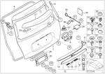41627139735 - Bodywork: Trunk Lid for Mini Image