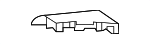 9068300823 - Body: Air Duct for MB Vans Image