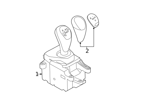 Gear Shift Control for 2013 BMW M6 #0