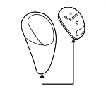 61317846765 - : Shift Knob for BMW: M5, M6, M6 Gran Coupe Image