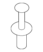 N90558401 - Body: Sight Shield Rivet for Audi Image