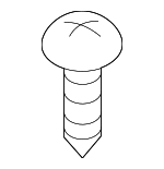 N10604403 - Belts &amp; Cooling: Radiator Support Panel Bolt for Audi Image