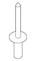 N91093902 - Body: Bracket Rivet for Audi Image