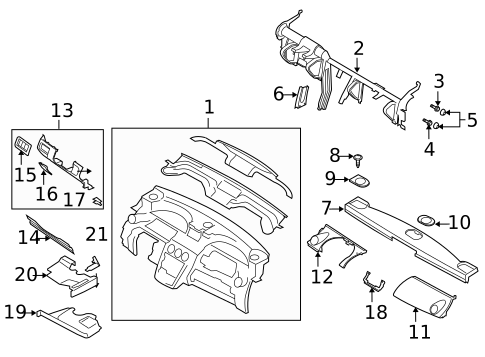 Instrument Panel for 2007 Mazda CX-7 #0