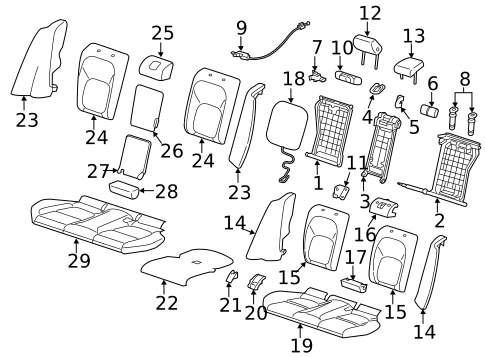 Heated Seats for 2017 Jaguar XF #1