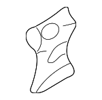 MU481211 - Body: Lock Cable Holder for Chrysler: Sebring | Dodge: Stratus Image