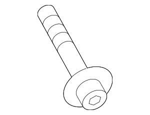 N10755501 - Engine: Automatic Transmission Shifter Cable Bolt for Porsche Image