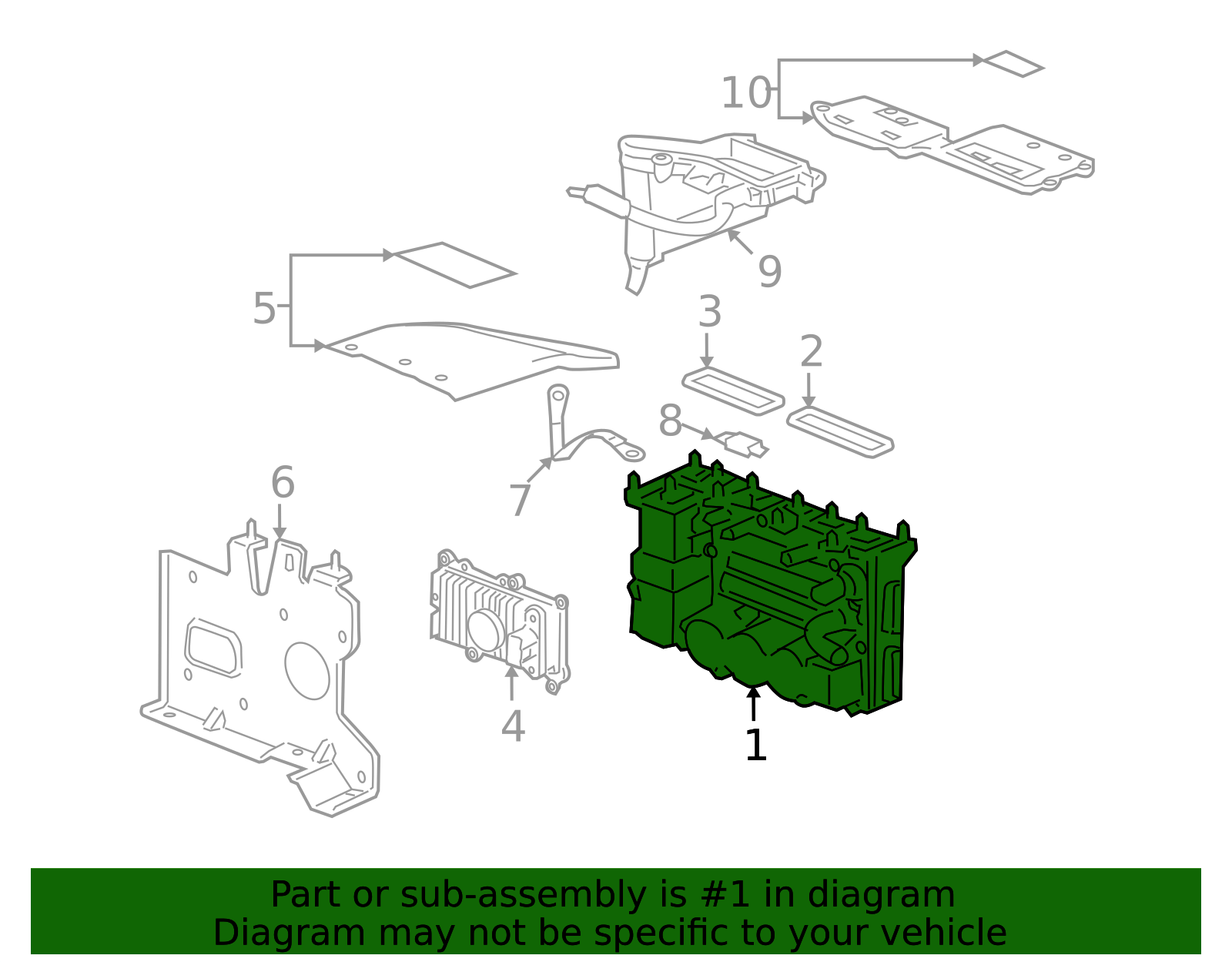 Alternator Control Module 24243661 | OEM Parts Online