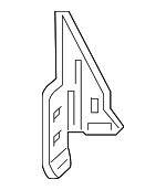 50816T6ZA00 - Engine: Rear Mount Shield for Honda: Ridgeline Image