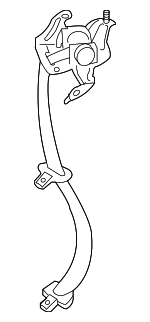 TDY15774000 - Electrical: Center Belt Assembly for Mazda: CX-9 Image