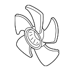 19020PLC003 - : Fan Blade for Honda: Accord, Civic Image