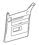 5F2Z1727411AA - Body: Door Trim Panel for Ford: Freestar | Mercury: Monterey Image