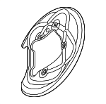 80A615611B - Brakes: Splash Shield for Audi: A6 allroad, A6 Quattro, A7 Sportback, Q5, Q5 PHEV, Q5 Sportback, SQ5, SQ5 Sportback Image image