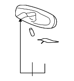 15282731 - Body: Mirror Inside for Buick: Century, Regal | Chevrolet: Colorado, Impala, Monte Carlo | GMC: Canyon Image