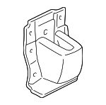 15725136 - Body: Bumper Face Bar Bracket for GM Image
