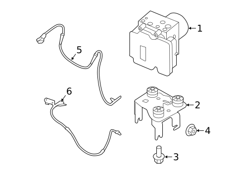 ABS Components for 2020 Jaguar I-Pace #0
