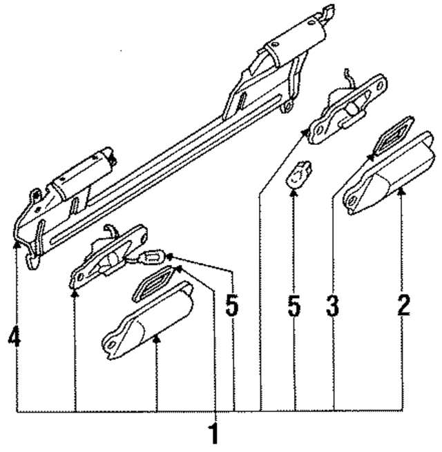 G22551270C - : License Plate Light Assembly for Mazda Image