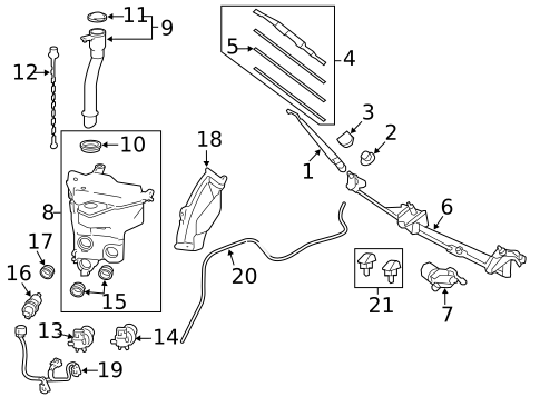 Wipers for 2011 Toyota FJ Cruiser #0