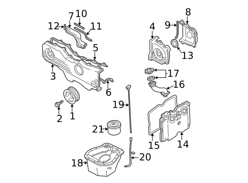Filters for 2000 Subaru Outback #1