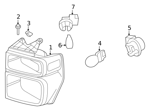 Park Lamps for 2021 Ford E-450 Super Duty #0