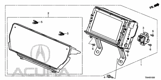 Center Display for 2013 Acura RDX #0