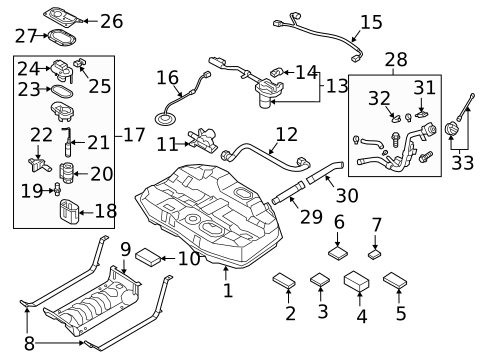 Senders for 2018 Hyundai Sonata #0