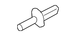 N90346301 - Body: Air Guide Rivet for Porsche Image