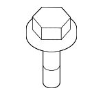 MS240602 - Electrical: Headlight Mounting Bolt for Mopar Image