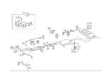 1244908919 - Exhaust System: Exhaust Line for Mercedes-Benz Image