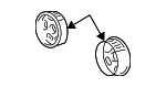 1352320020 - Engine: Timing Pulley for Lexus: ES300, ES330, RX300, RX330, RX400h Image