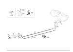 204476072664 - Fuel System: Hose for Mercedes-Benz Image
