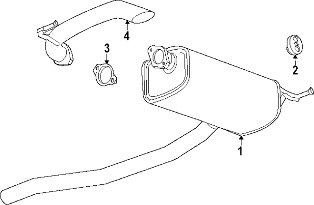 42817960 - : Part# 42817960 F Gasket for Buick: Envista Image