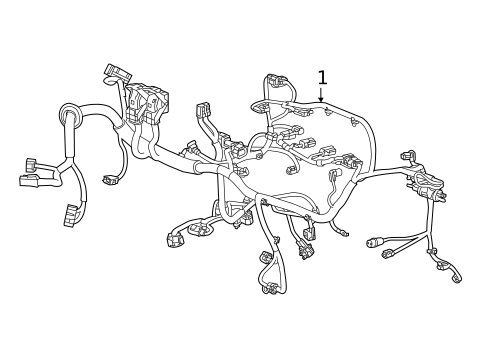 Wiring Harness for 2017 Chevrolet Spark #0