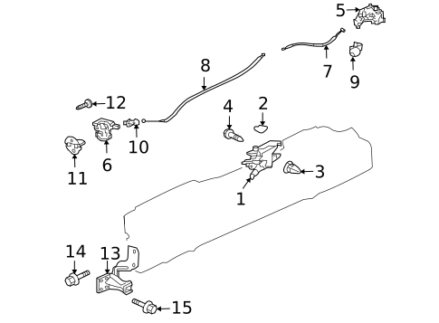 Tailgate for 2007 Mitsubishi Outlander #0