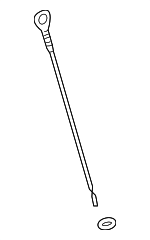 153010P040 - Engine: Dipstick for Lexus: GS300, GS350, IS250, IS300, IS350, RC300, RC350, RX350, RX350L, RX450h, RX450hL, TX550h+ Image