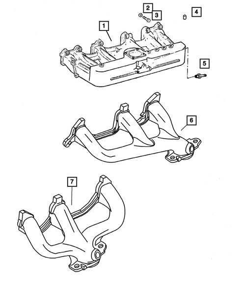 Manifolds for 2004 Jeep Grand Cherokee #0