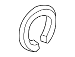 7E0407297 - Suspension: Axle Bolt Lock Ring for Audi Image