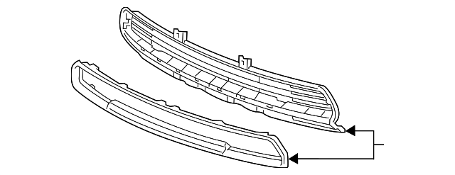 Front Grille Replacement - OEM Exterior Styling for GM | AutoNation Parts