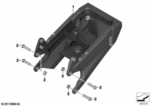 Motorcycle Frame for 2017 BMW-Motorrad HP4Race #3
