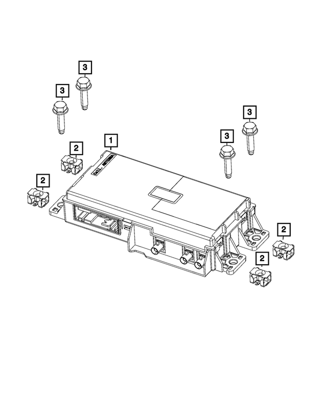 68284619AB - Electrical: Telematics Module for Mopar Image