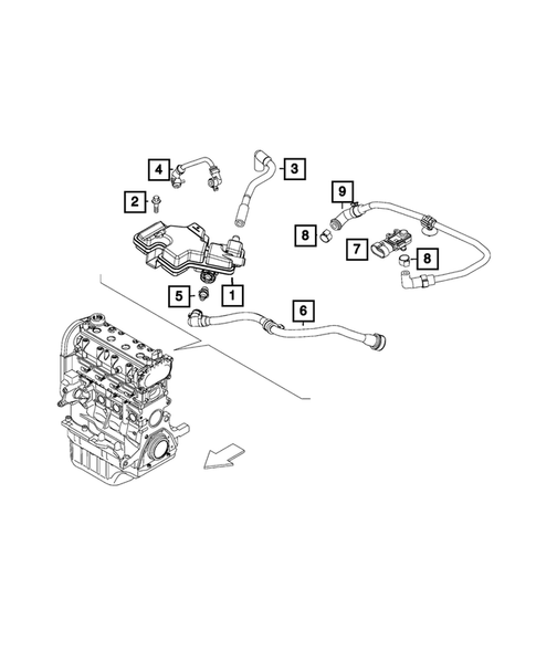 Sensors for 2017 Fiat 500X #2
