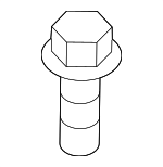 90106SAA000 - Body: Lift Cylinder Bolt for Acura Image