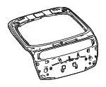 6700547550 - Body: Lift Gate for Toyota: Prius, Prius AWD-e Image