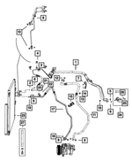 A/C LINE - VALVE  68237075AA