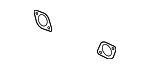 287511R000 - Exhaust: Rear Muffler Gasket for Kia Image