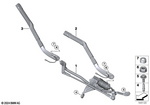 61615A291B3 - : Wiper Arm, Driver Side for BMW Image
